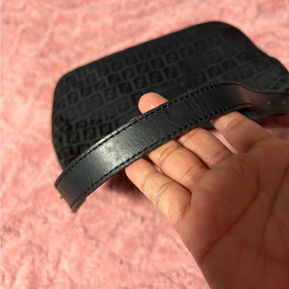 Fendi Black Monogram Shoulder Bag - Picture 5 of 15